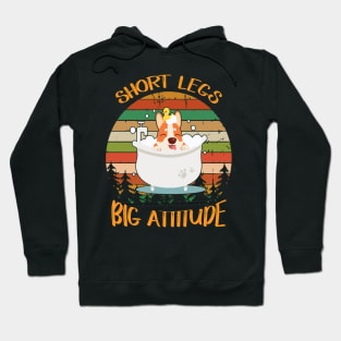 Short Legs Big Attitude (279) Hoodie